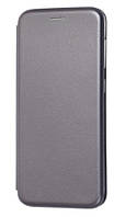 Чехол книжка защитный "Classy Level" Samsung A505 / A50 / A30S серый