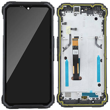 Дисплей + сенсор з передньою панеллю для Blackview BV7200 Black, фото 1