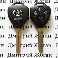 Автоключ для Toyota (Тойота) 4 - кнопки, 433 Mhz