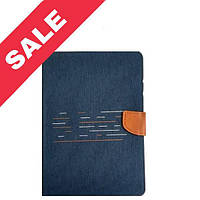 Универсальная чехол книжка для планшета 9 "(jeans) dark blue