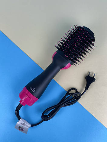 Фен-щітка 3в1 для укладки волосся One Step Hair Dryer and Styler, фото 1