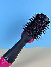 Фен-щітка 3в1 для укладки волосся One Step Hair Dryer and Styler, фото 3