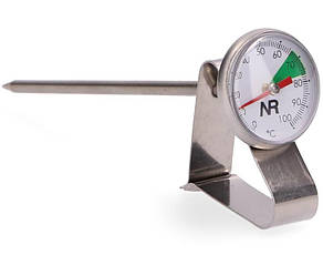 Термометр "NR" для молока 0-100 ° Ø 35мм - д. 127мм, фото 3