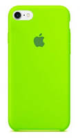 Силиконовый чехол защитный "Original Silicone Case" для Iphone 7 / Iphone 8 светло-зеленый