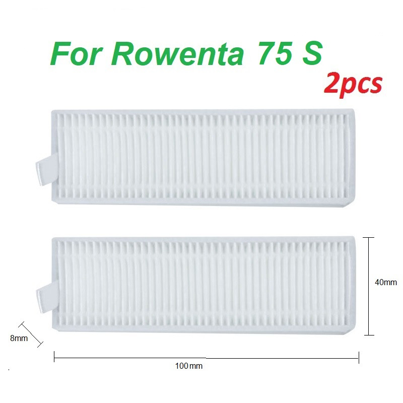 Фільтри для робота-пилососа Rowenta X-plorer Serie 75S (RR8567WH RR8577WH) 75S+ (RR8587WH RR8595WH) 2 штуки