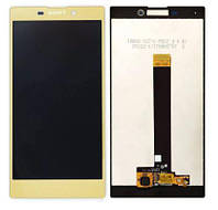 LCD Sony H4311 Xperia L2 with touch screen gold (Original China)