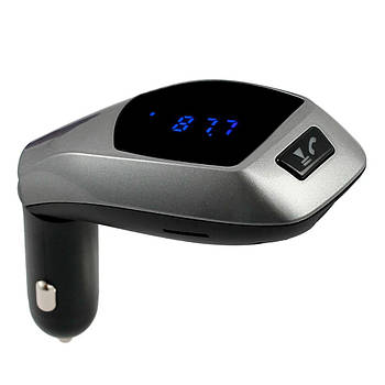 Автомобільний трансмітер FM модулятор MP3, AUX X5 з Bluetooth / Автомобільний FM-модулятор