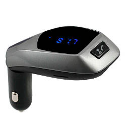 FM модулятор в машину з Bluetooth X5 / Автомобільний трансмітер з USB, AUX, mp3