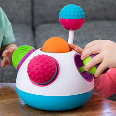 Брязкальце-куля Сенсорна лабораторія Fat Brain Toys Klickity (F149ML), фото 3