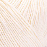 Пряжа YarnArt Jeans №03 Молочний, фото 3