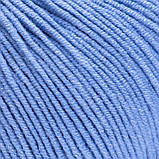 Пряжа YarnArt Jeans №15 Блакитний, фото 3