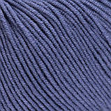 Пряжа YarnArt Jeans №68 Пильно-синій, фото 3