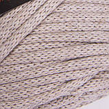 Пряжа YarnArt Macrame Cord 3 мм №768 Темний беж, фото 3