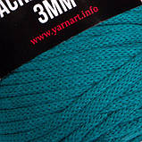 Пряжа YarnArt Macrame Cord 3 мм №783 Смарагдовий, фото 3