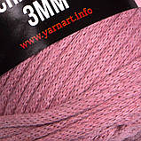 Пряжа YarnArt Macrame Cord 3 мм №792 Пудра, фото 3