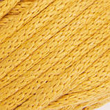 Пряжа YarnArt Macrame Cord 3 мм №796 Насичений жовтий, фото 3