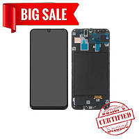 LCD Samsung A305 Galaxy A30 (2019) with touch screen and frame black (Original)
