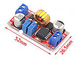 HW-083B Регулятор напруги струму, що бігає стабілізатор XL4015 5A DC-DC 5-32V до 0.8-30V, фото 2