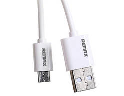 Кабель Remax USB — microUSB для Samsung, Lenovo, Meizu швидке заряджання та синхронізація даних