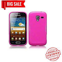 Силикон Samsung i8160 Galaxy Ace II - pink