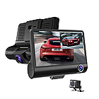 Автомобільний відеореєстратор 4", 3 камери, Full HD, SD319/z233D / Відеореєстратор з камерою заднього виду, фото 3