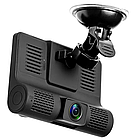 Автомобільний відеореєстратор 4", 3 камери, Full HD, SD319/z233D / Відеореєстратор з камерою заднього виду, фото 5