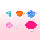 Дитяча ігрова кухня Happy Chef 2в1 / Розвиваючий набір кухня в валізі / Іграшкова кухня, фото 9