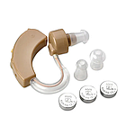 Завушний слуховий апарат з регулятором гучності, ART-8704 / Вушний підсилювач слуху / Прилад для слабочуючих, фото 8