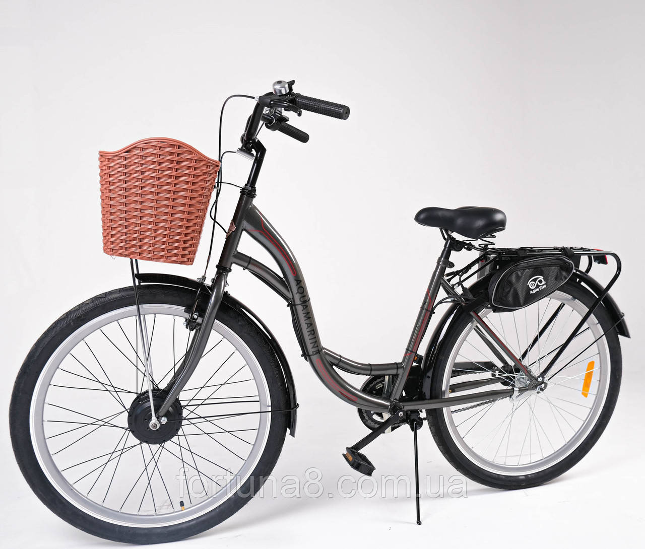 Електровелосипед Dorozhnik Akvamarin 2 (26" 500 W, 16000Ah) 2024р