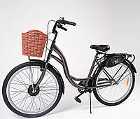 Электровелосипед Dorozhnik Akvamarin (26" 36V 500W, 16000Ah) 2024г