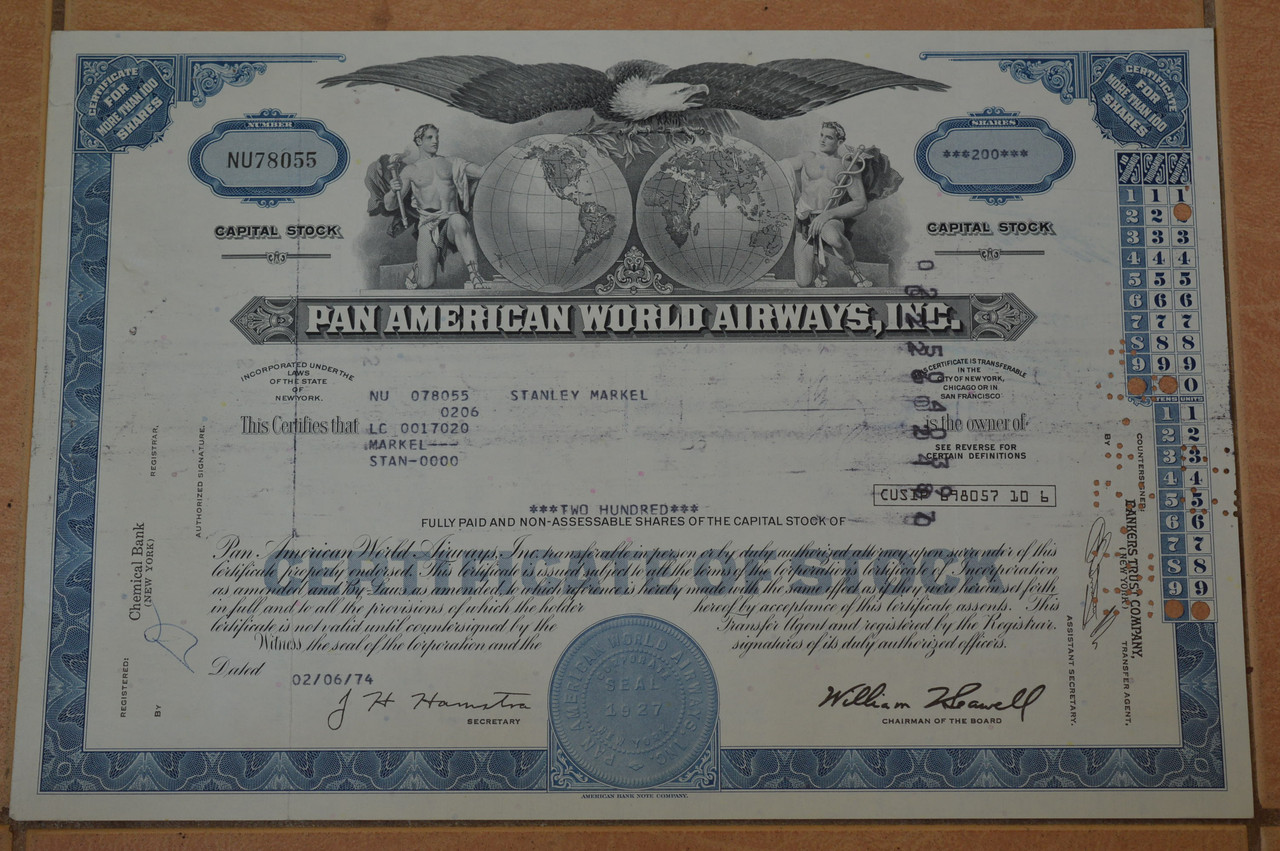 Акція. США. 1974гід No8055 (Б-1)