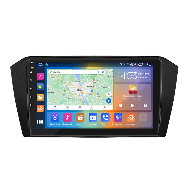 Штатна магнітола Lesko 10" Volkswagen Passat B8 Рестайлінг 2019-н.в. 2/32Gb CarPlay 4G Wi-Fi GPS Prime