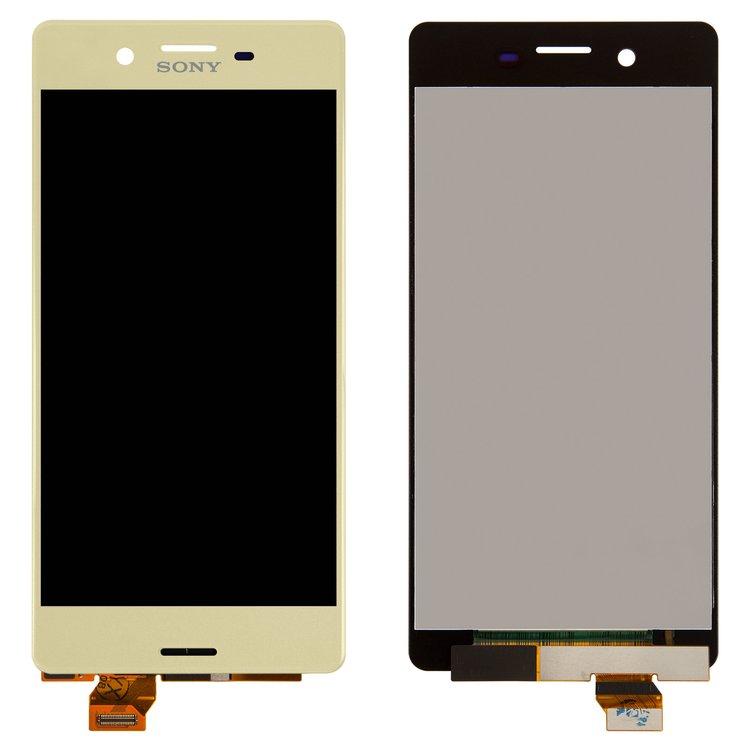 LCD Sony F5122 Xperia X Dual with touch screen gold (Original China) - фото 2 - id-p1793385400