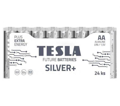 Батарейки "TESLA AA: SILVER +, 24 шт [tsi155169-TSI]