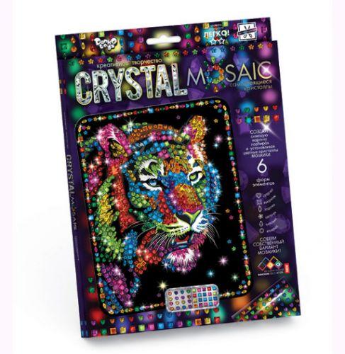 Набір для креативної творчості "CRYSTAL MOSAIC", "Тигр" [tsi37370-TSI]