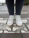 Жіночі кросівки Adidas Forum 84 Low 'Light Grey Cream' (сірі з бежевим) низькі стильні кеди KVDart0335 top, фото 7