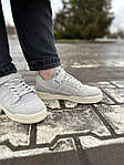 Жіночі кросівки Adidas Forum 84 Low 'Light Grey Cream' (сірі з бежевим) низькі стильні кеди KVDart0335 top, фото 8