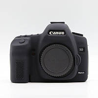 Защитный силиконовый чехол для фотоаппаратов Canon EOS 5D Mark II - черный