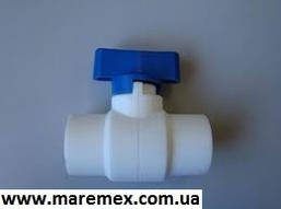 Кран кульовий 25 міні (60шт) blue - Kalde