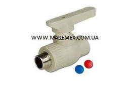 Кран кульовий з зовнішньою різьбою 20х1\2 (40шт) - Kalde