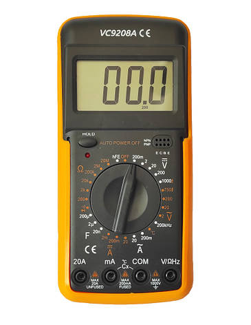Мультиметр DT9208A, фото 1