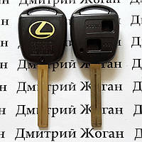 Корпус для ключа LEXUS IS, GS, LX (Лексус) 2 - кнопки, лезвие TOY40