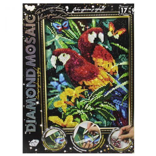 Алмазная живопись "DIAMOND MOSAIC. Папуги" [tsi174989-TSI]