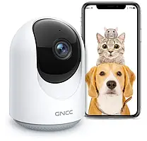 Wi-fi камера GNCC P1 Поворотна для дому, Home camera, відеоняня