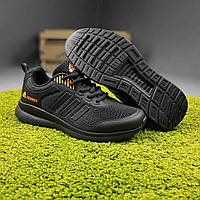 Мужские кроссовки Adidas Terrex (чёрные с оранжевым) весенне-осенние спортивные дышащие кроссы О10879 top