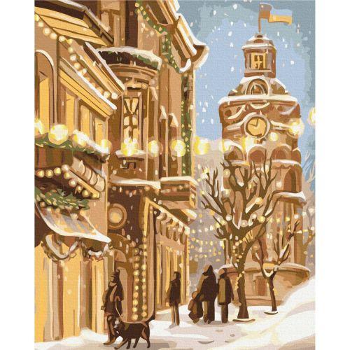 Картина за номерами "Зимова Вінниця" ★★★★ [tsi200073-TSI]
