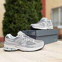 Мужские кроссовки New Balance 2002R (серые) демисезонные спортивные стильные кроссы О10883 top