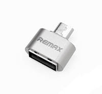 USB Remax OTG RA-OTG Micro-USB 2.0 silver