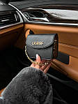 Жіноча сумка подарункова Coach Black (чорна) art0277 дуже красива стильна з гаманцем на довгому ланцюжку top, фото 4