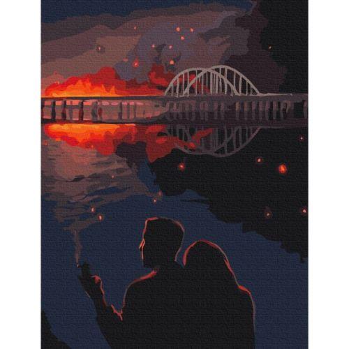 Картина за номерами "Кримський міст" ★★★★ [tsi200696-TSI]